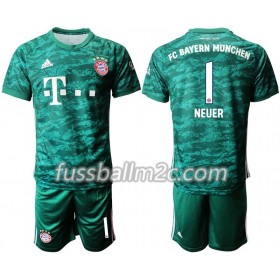 Fußballtrikots FC Bayern München NEUER 1 Torwart Kinder Heim Trikotsatz 2019-2020